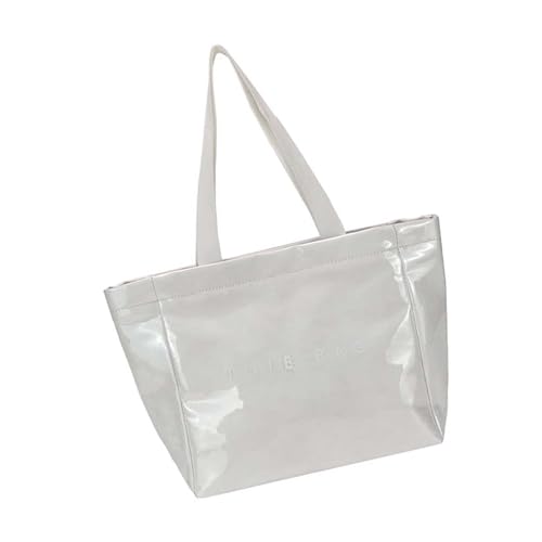 AOSAIXIS Umhängetasche Mit Großer Kapazität Für Frauen Stilvolle Achselhaut Einfacher Achselhöhle Weibliche Obergrenze Trendige Handtasche Große Kapazitätsspülung Für Frauen Top Schultermodetasche von AOSAIXIS