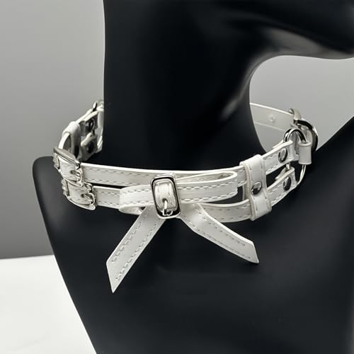 AOSAIXIS Verstellbare Leopardenmuster Chokers Halskette Für Frauen Und Mädchen Mit Runden Metallanhänger Vintage Mode Stücke AOSAIXIS Verstellbare Leopardenmuster Chokers Halskette Für Frauen Und Mädchen Mit Runden Metallanhänger Vintage Mode Stücke von AOSAIXIS