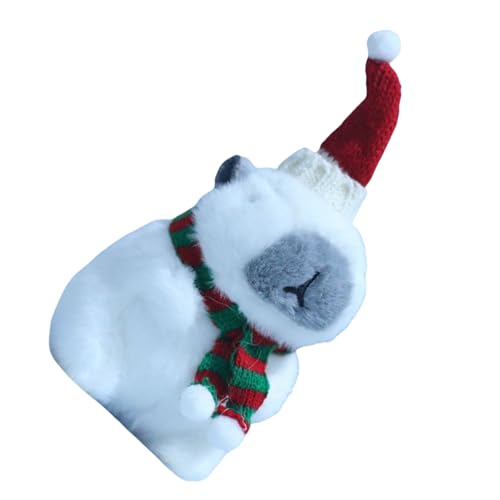 AOSAIXIS Weihnachtskapybaras Plüsch Keychain Soft Dolls Anhänger Cartoon Capybaras Anhänger Für Rucksäcke Und Schlüsselringe Dekore Geeignet AOSAIXIS Weihnachtskapybaras Plüsch Keychain Soft Dolls Anhänger Cartoon Capybaras Anhänger Für Rucksäcke Und Schlüsselringe Dekore Geeignet von AOSAIXIS
