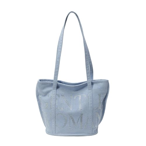 Frauen Umhängetasche Koreanische Stile Achselhalt Trendy Handtasche All Matching Top Strücksteine Die Frauen Strasssteine ​​Achselhilfe Weibliche Handtasche Pendeln Schulter Pendeln von AOSAIXIS