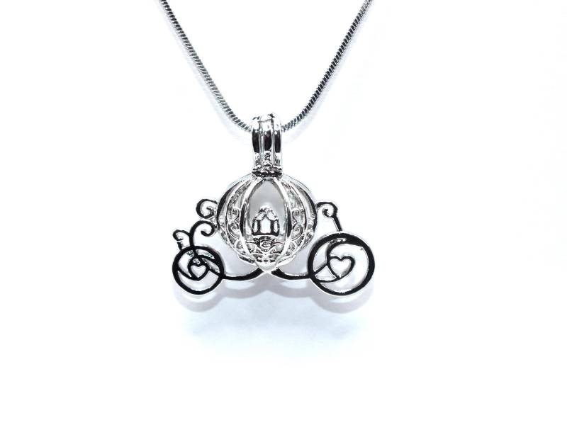 Cinderella Sterling Silber Perle Käfig Anhänger Halskette - Einzigartige Geschenke Für Sie von AOSDESIGN