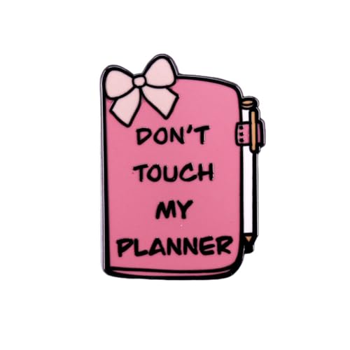 Lustige Brief Pins Brosche Berühren Sie nicht Meine Planer Abzeichen Coole Zitate Brief Revers Pins Cartoon Notizbuch Form Brosche Persönlichkeit Symbol Broschen Schmuck Geschenk Für Frauen Mädchen Lustige Brief Pins Brosche Berühren Sie nicht Meine Planer Abzeichen Coole Zitate Brief Revers Pins Cartoon Notizbuch Form Brosche Persönlichkeit Symbol Broschen Schmuck Geschenk Für Frauen Mädchen von AOTEMAN
