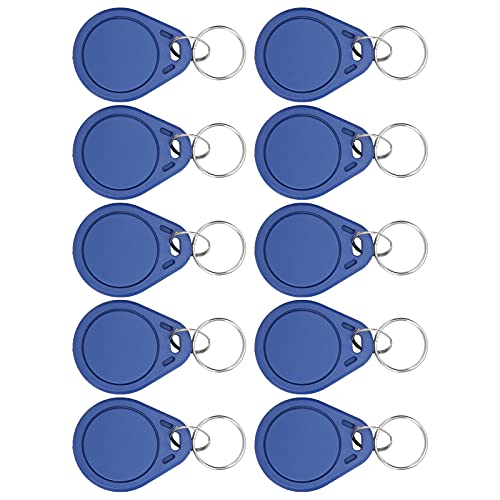 ID-Karten-Token, 10 St¨¹ck ID-SCHL¨¹sselanh?nger f¨¹r Hotelt¨¹rschl?sser Zur Zeiterfassung,Chipkarten von AOWINHIT