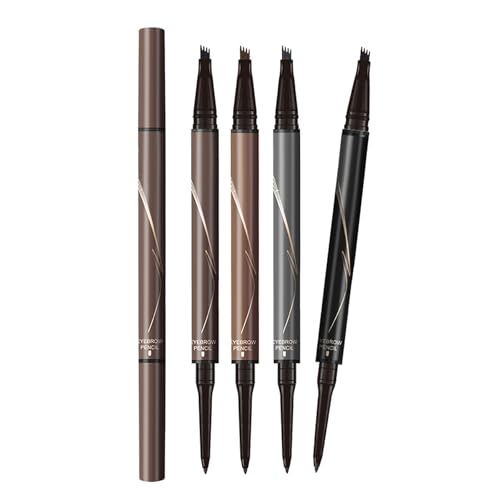 AOWVUTS Magic 4 Spitzen Augenbrauenstift Microblading Brauenstift Wasserdichter 3D Natürlicher Konturstift Lang Anhaltend Wischfest Eyebrow Pencil für Einsteiger und Profis AOWVUTS Magic 4 Spitzen Augenbrauenstift Microblading Brauenstift Wasserdichter 3D Natürlicher Konturstift Lang Anhaltend Wischfest Eyebrow Pencil für Einsteiger und Profis von AOWVUTS