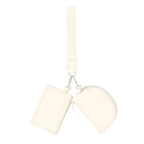 1pc Mother's Memory Mini Reiß Verschluss Armband Brieftasche, Damen Doppel-Taschen-Handtasche, Tragbare Schlüssel Bund Geldbörse, Münze Geldbörse von AOYEAH