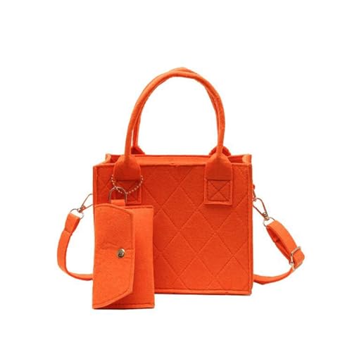 AOYEAH 3 Stück Mode einfarbige Umhängetasche, Leder quadratische Handtasche, Frauen Crossbody-Taschen von AOYEAH