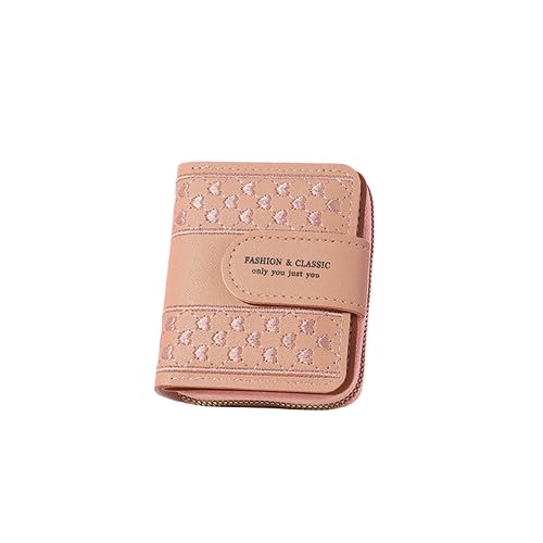 AOYEAH Mode Dame Armband Tasche, Kurze Reiß Verschluss Geldbörse, Karten ID Halter Geldbörse Geldbörse, Frauen Mädchen Brieftaschen von AOYEAH