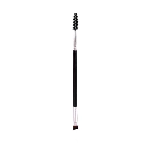 Extra feine abgewinkelte Eyeliner-Bürste mit doppelter Ende, für hochpräzise Augenfolie-Anwendung, Augenbrauen-Spoolie-Bürste für die Augenbrauen pflege von AOYEAH
