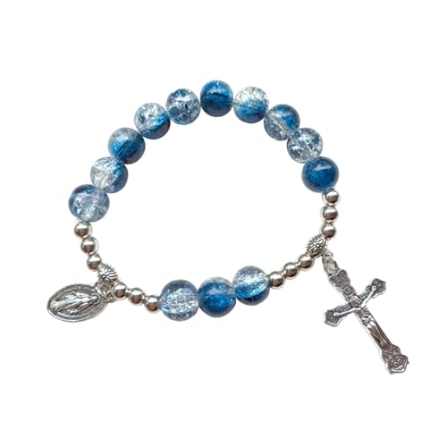 Elegante Kristallperlen-Armbänder, Stretch-Armbänder für Mädchen, Anhänger, Armbänder für den täglichen Gebrauch von AOYUDJ