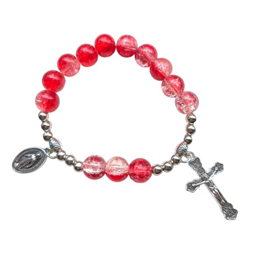 Elegante Kristallperlen-Armbänder, Stretch-Armbänder für Mädchen, Anhänger, Armbänder für den täglichen Gebrauch von AOYUDJ