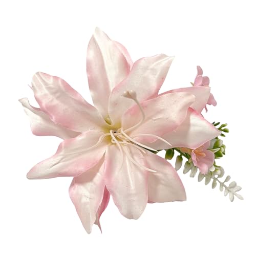 Elegante Kunstblumen-Haarspange für Frauen, Haarteile, Foto-Requisiten, Haarschmuck für Hochzeiten, Partys und den täglichen Gebrauch von AOYUDJ