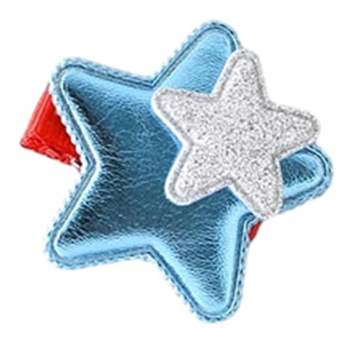 Mädchen-Haarspange mit Sternen, süß, glitzernd, Entenschnabel-Clip, Kopfbedeckung, Haarschmuck für Frauen und Mädchen von AOYUDJ