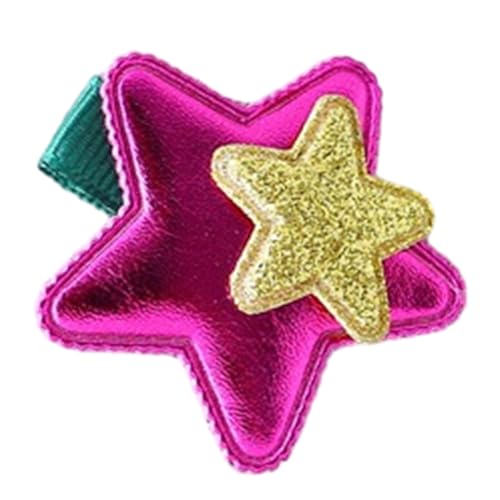 Mädchen-Haarspange mit Sternen, süß, glitzernd, Entenschnabel-Clip, Kopfbedeckung, Haarschmuck für Frauen und Mädchen von AOYUDJ