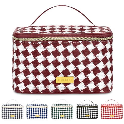 AOYUNHUI Clutch Handtaschen Clutch Geldbörsen für Frauen Kleine Tasche Reißverschluss Beutel Organizer für Frauen, 070-Weinrot AOYUNHUI Clutch Handtaschen Clutch Geldbörsen für Frauen Kleine Tasche Reißverschluss Beutel Organizer für Frauen, 070-Weinrot von AOYUNHUI