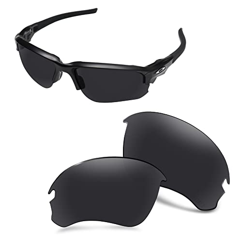 AOZAN ANSI Z87.1 Ersatzgläser kompatibel mit Oakley Flak Draft OO9364 Sonnenbrille, A028EU-OBLACK, A028EU-OBLACK von AOZAN