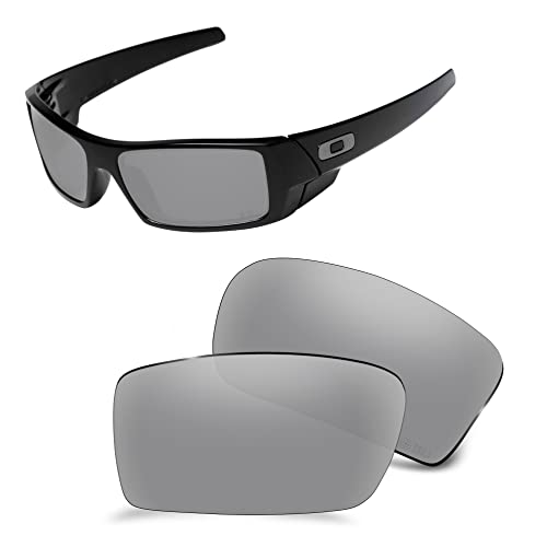 AOZAN ANSI Z87.1 Ersatzgläser kompatibel mit Oakley Gascan Sonnenbrille, A005EU-GSILVER, A005EU-GSILVER von AOZAN