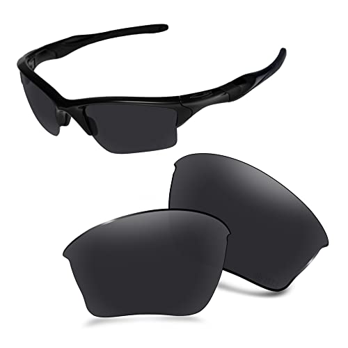 AOZAN ANSI Z87.1 Ersatzgläser kompatibel mit Oakley Half Jacket 2.0 XL OO9153 Sonnenbrille, A009EU-OBLACK, A009EU-OBLACK von AOZAN