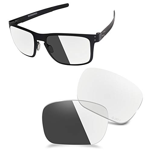 AOZAN ANSI Z87.1 Ersatzgläser kompatibel mit Oakley Holbrook Metal OO4123 Sonnenbrille Gr. onesize, Hochauflösendes Photochrom von AOZAN