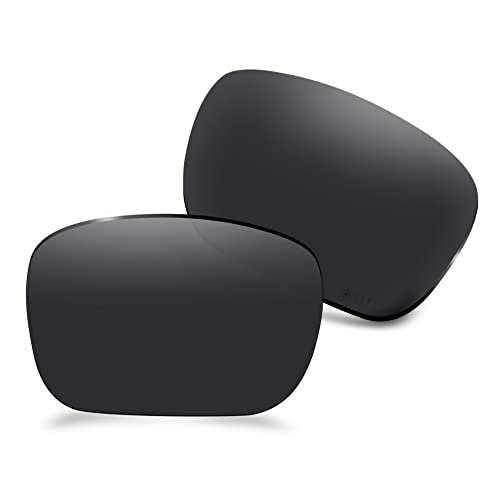 AOZAN ANSI Z87.1 Ersatzgläser kompatibel mit Oakley Holbrook OO9102 Sonnenbrille, Onyx-Schwarz – nicht polarisiert, onesize von AOZAN