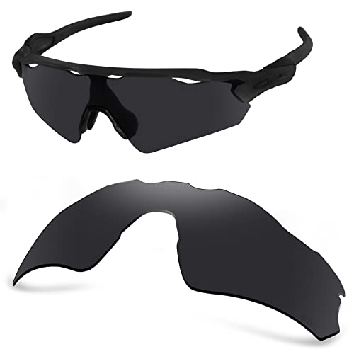 AOZAN ANSI Z87.1 Ersatzgläser kompatibel mit Oakley Radar EV Path OO9208 Sonnenbrille, Onyx Schwarz – polarisiert, onesize von AOZAN