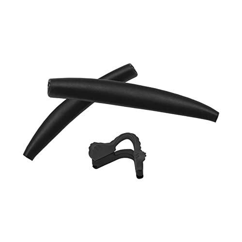 AOZAN Ersatzsocken-Kits, kompatibel mit Oakley M Frame Series Sonnenbrillen Gr. onesize, Schwarzes Gummi-Set von AOZAN