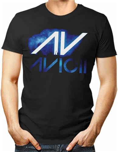 AOZGXEZ Unisex Avicii Hardwell Music DJ Dance Techno Trance Woman Man Gift EDM Size S von AOZGXEZ
