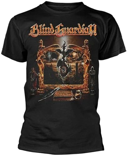 The Other Side by Blind Guardian Printed T-Shirt Mens Unisex Black Tees Size 4XL von AOZGXEZ