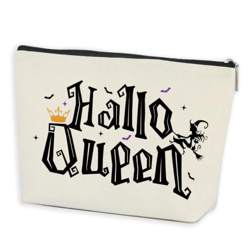 AOZHUO Halloween-Make-up-Tasche, Hexengeschenk, Halloween-Partygeschenk, Hexereizubehör, Make-up-Organizer, Kosmetiktasche, 2 Stück, Mehrfarbig 0790, 9.7" W x 7" H von AOZHUO