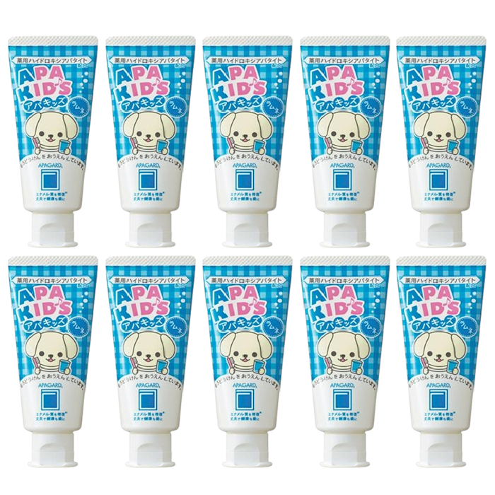APAGARD - Apa-Kids Toothpaste - 60g (10ea) Set von APAGARD