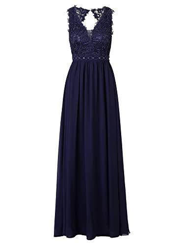 APART Fashion Damen Kleid Dress, Navy, 38 EU von APART Fashion