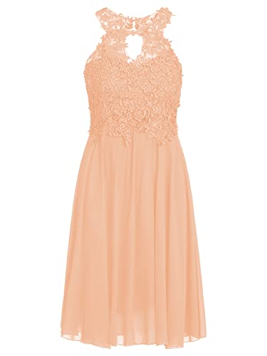 ApartFashion Damen Kleid, Apricot, S EU von APART Fashion