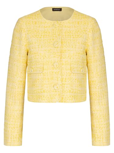 APART Boucleblazer mit Aufgesetzte Klappentasche, vanille-Creme, 42 von APART Fashion