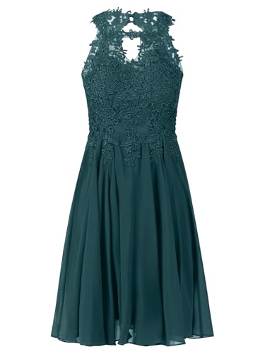 APART Cocktailkleid mit Cut-Out-Rücken, dunkelgrün, 40 von APART Fashion