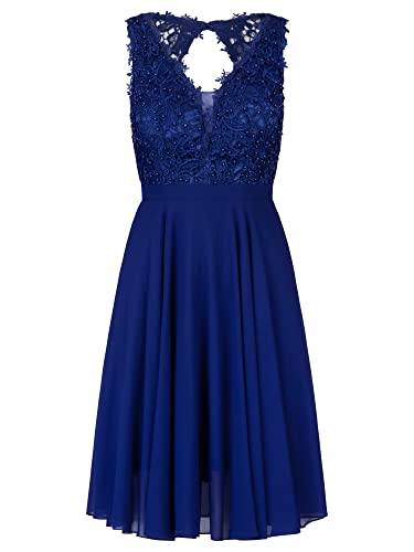 APART Fashion Damen Kleid Dress, Royalblau, 42 EU von APART Fashion