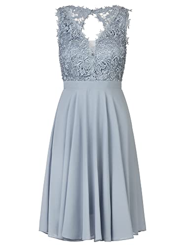 APART Fashion Damen Kleid Dress, Hellblau, 36 EU von APART Fashion