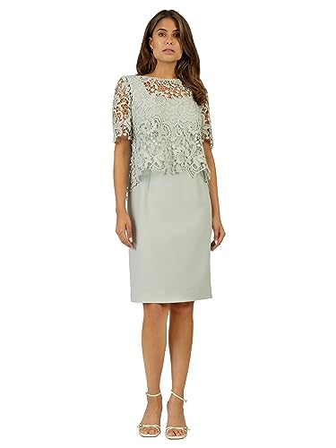 APART Etuikleid mit Spitzenjäckchen, hellmint, 42 APART Etuikleid mit Spitzenjäckchen, hellmint, 42 von APART Fashion