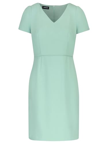 APART Etuikleid mit breitem und V- Ausschnitt in Leichter Herzform, Mint, 38 von APART Fashion