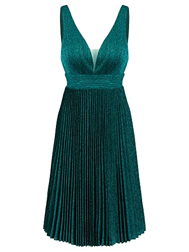 APART Fashion Damen Dress, Smaragd, 40 EU APART Fashion Damen Dress, Smaragd, 40 EU von APART Fashion