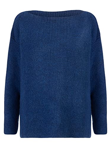 APART Fashion Damen Pullover Sweater, Blau, 38 EU von APART Fashion