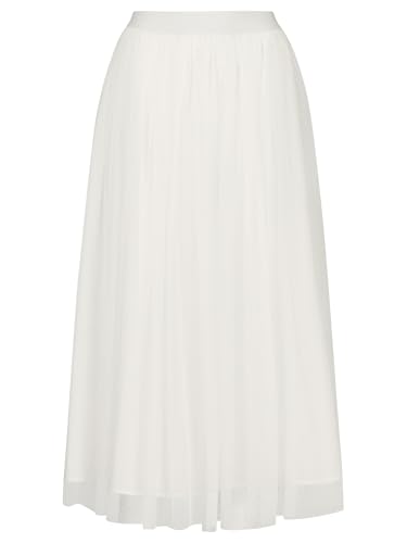 APART Tüllrock aus einem weichen Tüll mit eingewirkten Pünktchen, Creme, 36 von APART Fashion