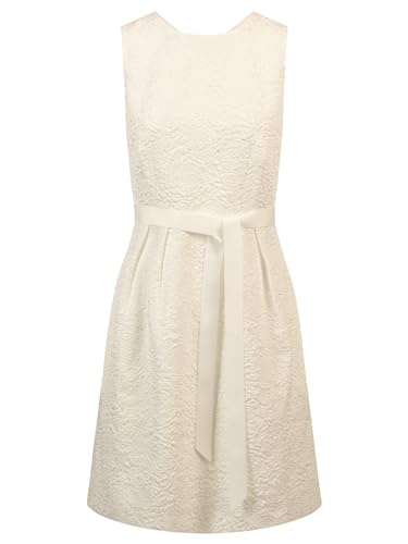APART Hochzeitskleid aus Einer weichen, elastischen Cloque Ware, Creme, 40 von APART Fashion