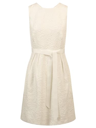 APART Hochzeitskleid aus Einer weichen, elastischen Cloque Ware, Creme, 46 von APART Fashion