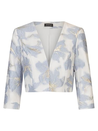 APART Jacquard Bolero aus einem strukturierten Organza Jacquard, hellblau-Creme, 42 APART Jacquard Bolero aus einem strukturierten Organza Jacquard, hellblau-Creme, 42 von APART Fashion