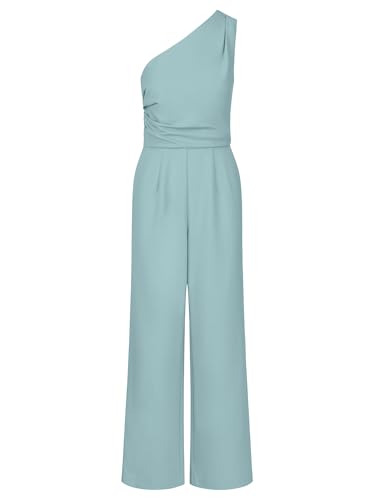APART One-Shoulder Overall aus Einer leicht strukturierten Ware, Jade, 34 von APART Fashion