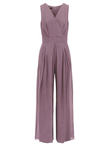 APART Overall im Materialmix aus Einer leicht strukturierter Ware und Chiffon, Mauve, 42 APART Overall im Materialmix aus Einer leicht strukturierter Ware und Chiffon, Mauve, 42 von APART Fashion