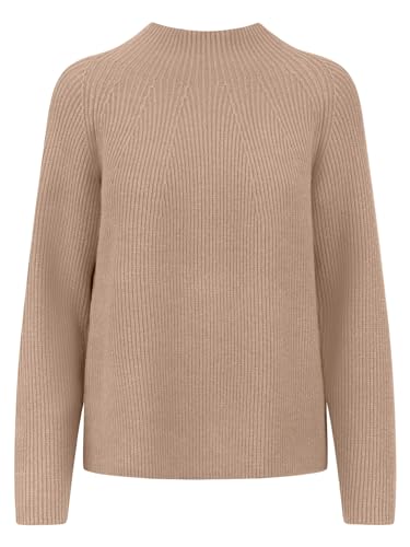APART Pullover aus Einer Soften Viskose-Mischung mit Kaschmir Allover in Halbpatent gestrickt, Cognac, 44/46 APART Pullover aus Einer Soften Viskose-Mischung mit Kaschmir Allover in Halbpatent gestrickt, Cognac, 44/46 von APART Fashion