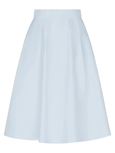 APART Satinrock aus mattschimmerndem Satin, hellblau, 40 von APART Fashion