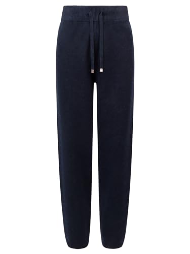 APART Strick-Jogpants aus Einer Soften Viskose-Mischung mit Kaschmir, Nachtblau, 34 von APART Fashion