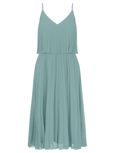 APART kurzes Plisseekleid in 2in1 Optik, Jade, 46 von APART Fashion