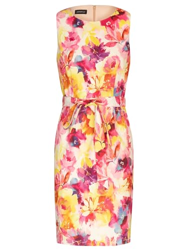 APART kurzes Satinkleid aus matt schimmerndem Satin, Allover Bedruckt, pink-Multicolor, 40 APART kurzes Satinkleid aus matt schimmerndem Satin, Allover Bedruckt, pink-Multicolor, 40 von APART Fashion